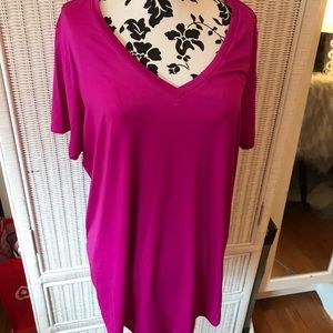 FUSCHIA TORRID WORKOUT TOP SIZE 2X NWT